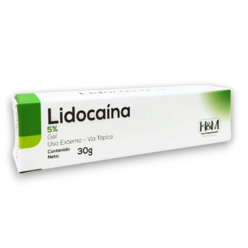 LIDOCAINA 5% GEL 30GR (H&M)